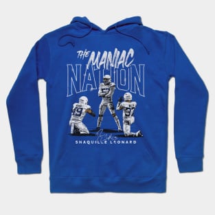 Shaquille Leonard Indianapolis Maniac Nation Hoodie